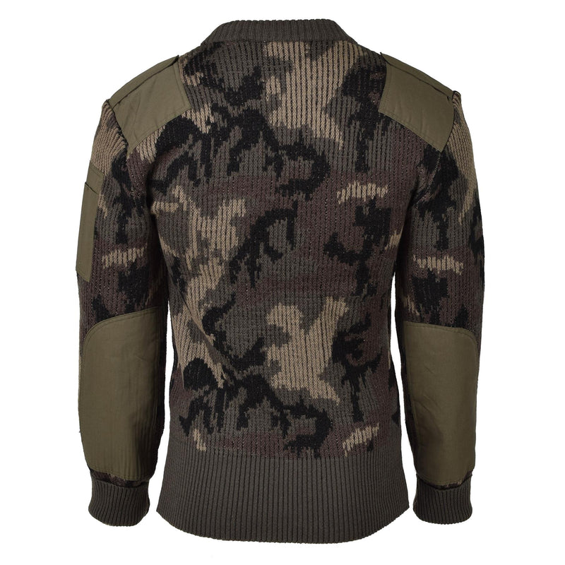 Originele Chileense leger trui trui camouflage camouflage bodywarmer gebreide jumper nieuw