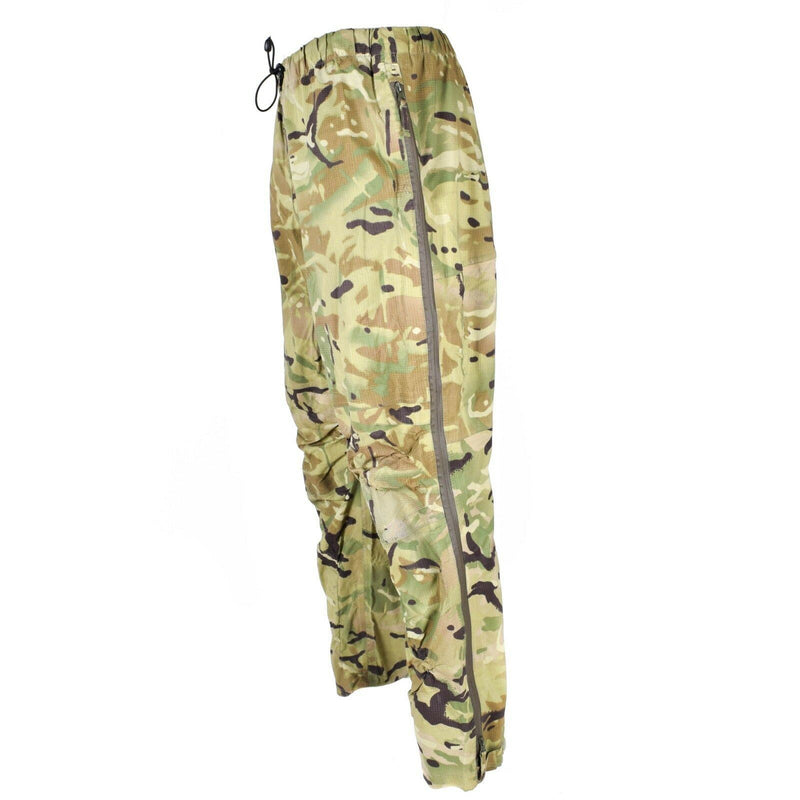 Echte Britse leger Militaire gevecht MTP Camo Rain Pants Waterdichte Goretex