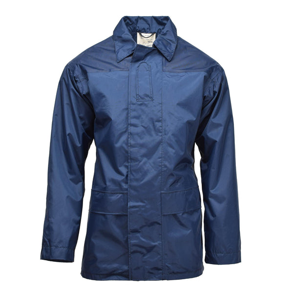 Originele Britse RAF -jas Waterdicht vies Parka Lined Raincoat Blue