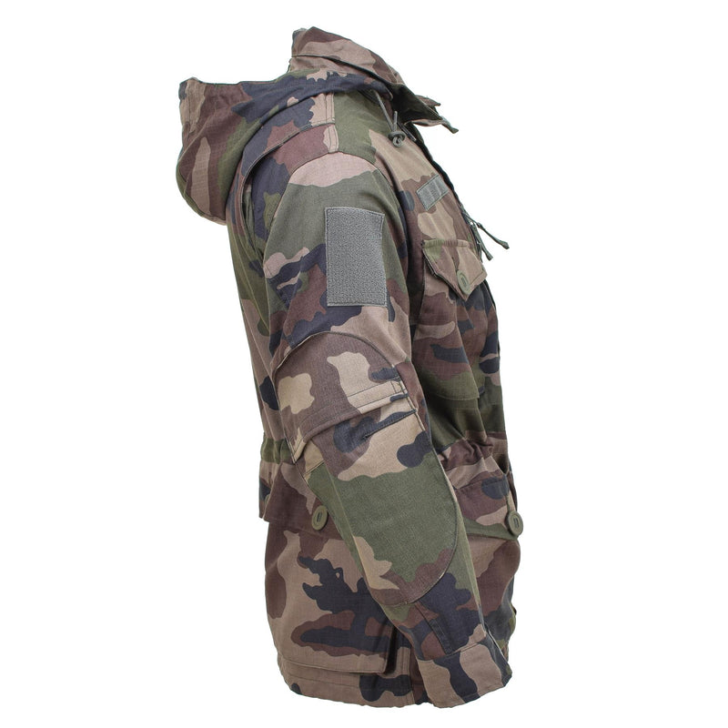 Veste de combat militaire française authentique Felin F3 CCE ripstop à capuche surplus NEUF