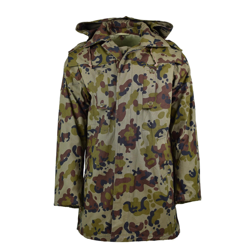 Echt Roemeens leger Parka M93 Combat Camo Leaf BDU Jacket Militair nieuw