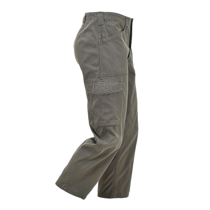 Pantalon de combat militaire authentique de l'armée autrichienne M65 OD Pantalon de combat militaire Olive BDU