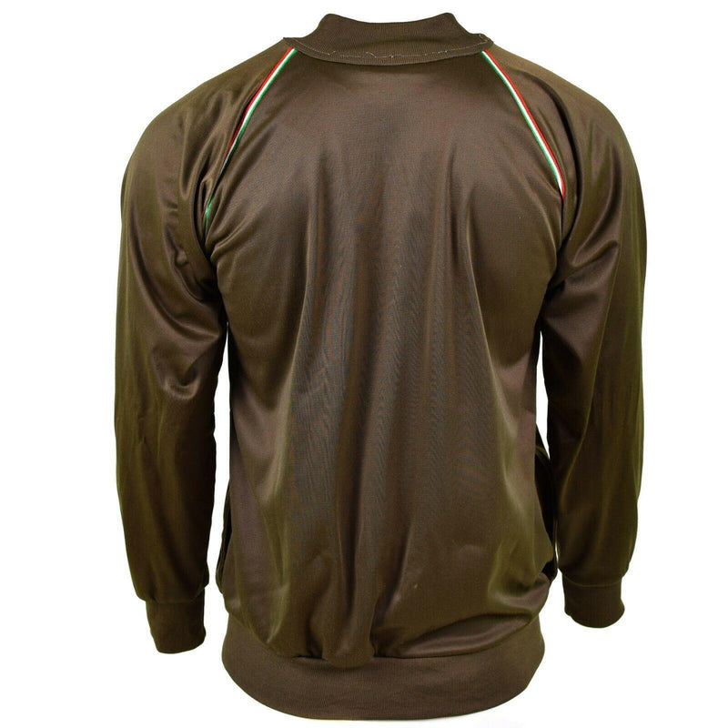 Originele Italiaanse legertroepen trainen jas tracksuit top militair surplus nieuw