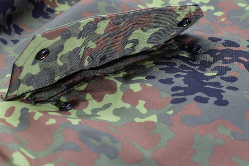 MIL-TEC-merk Duitse legerveldjack Goretex Flecktarn Camo waterdichte regen