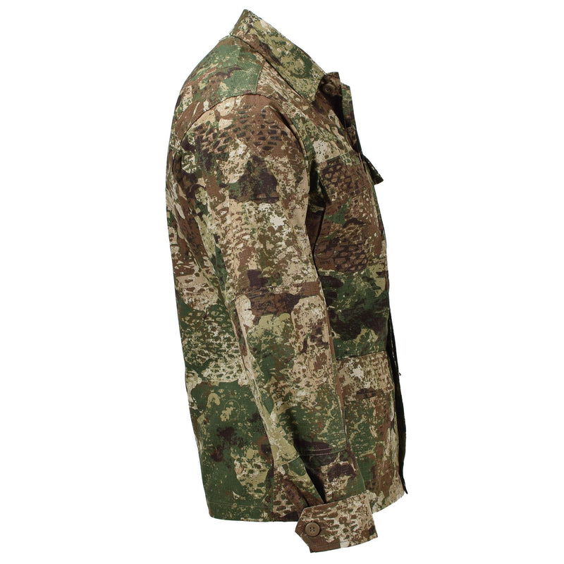 MIL-TEC Militaire US BDU Field Tactical Jacket R/S Camouflage Uniform Ripstop