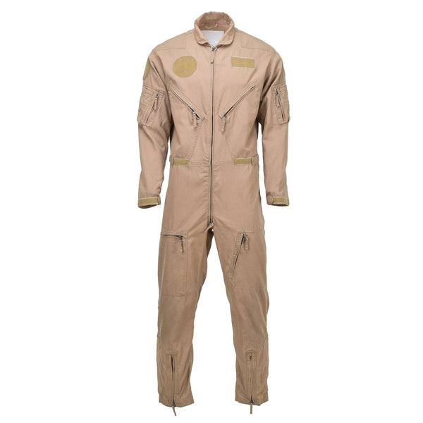 Originele Nederlandse leger Coverall Air Force Flyer Flight Suit jumpsuit Aramid Khaki