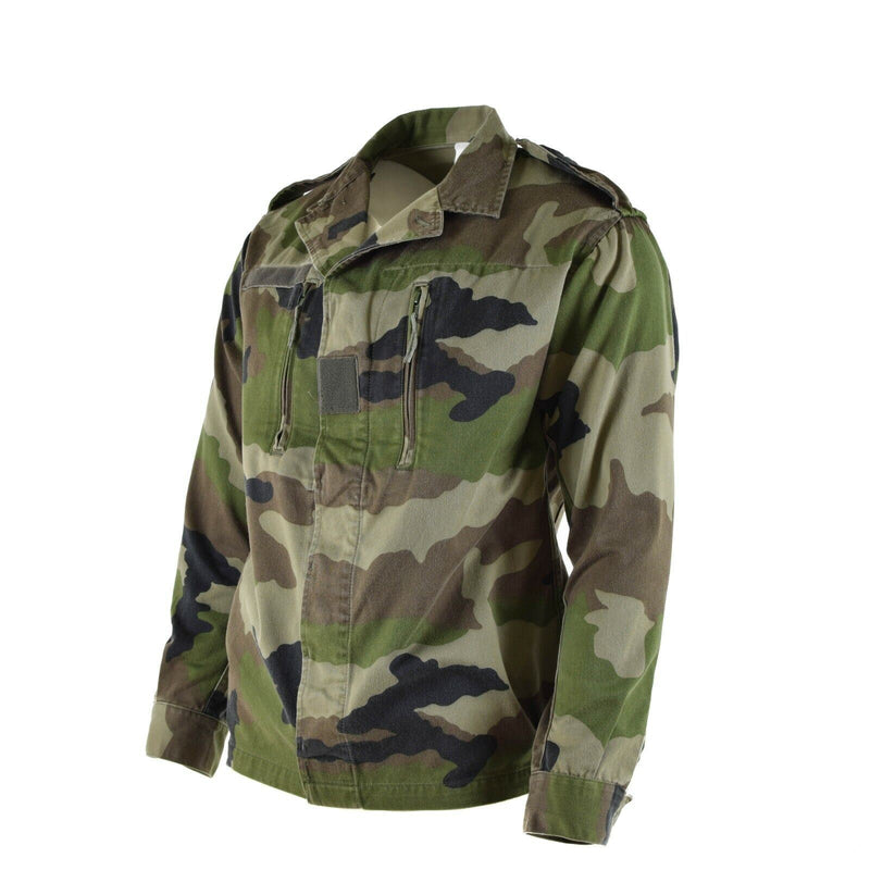 Echt Frans leger F2 Combat Jacket vermoeidheid CE Camo Militair probleemoverschot