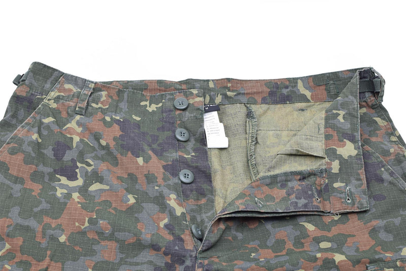 MIL-TEC merk Amerikaanse militaire stijl voorgesproken Flecktarn Camo Ripstop Field Shorts