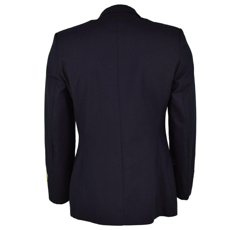 Veste de costume originale des Marines de l'armée allemande bleu marine uniforme militaire formel