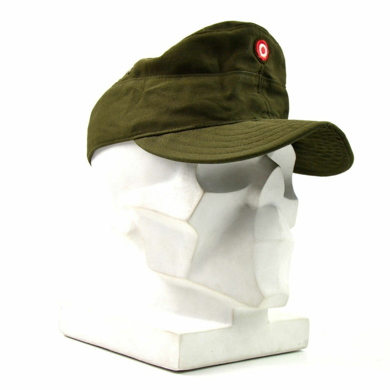 Casquette militaire de l'armée autrichienne d'origine, chapeau de combat autrichien, vert olive, OD, NEUF