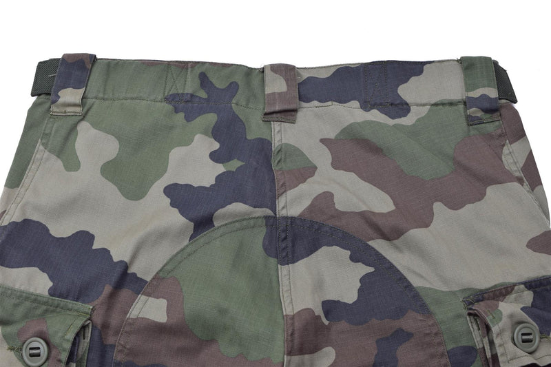 Pantalon cargo militaire français d'origine CCE camo ripstop traité anti-moustiques