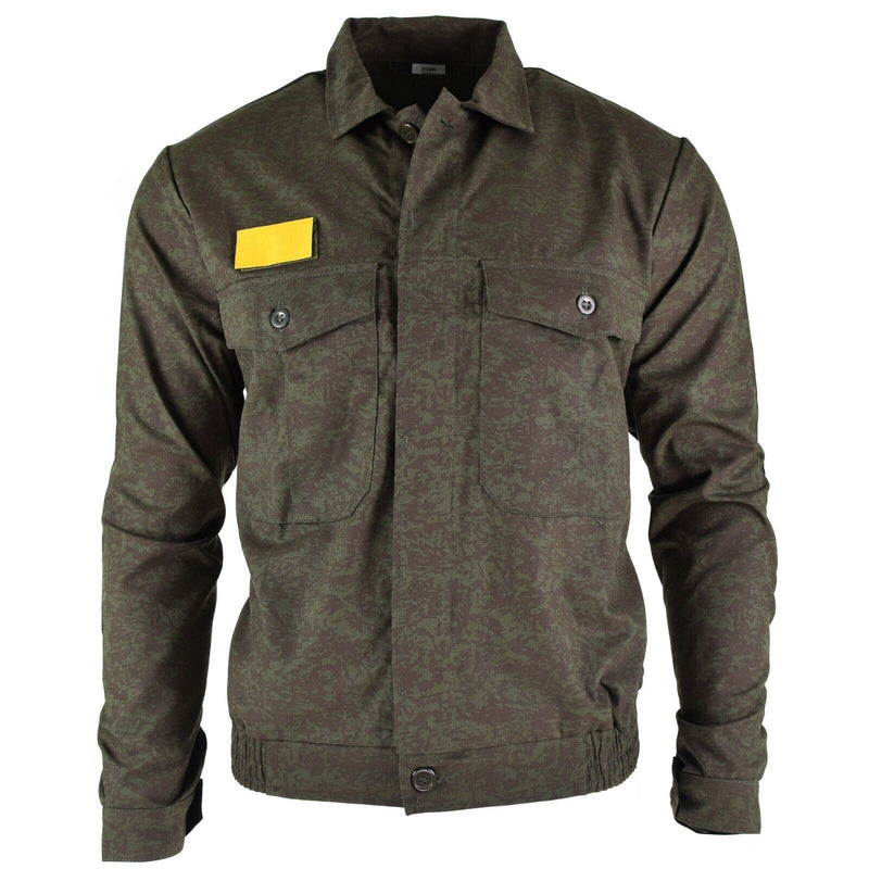 Veste de travail originale de l'armée tchécoslovaque tchèque M92 chemise camouflage VZ 92 NEUF