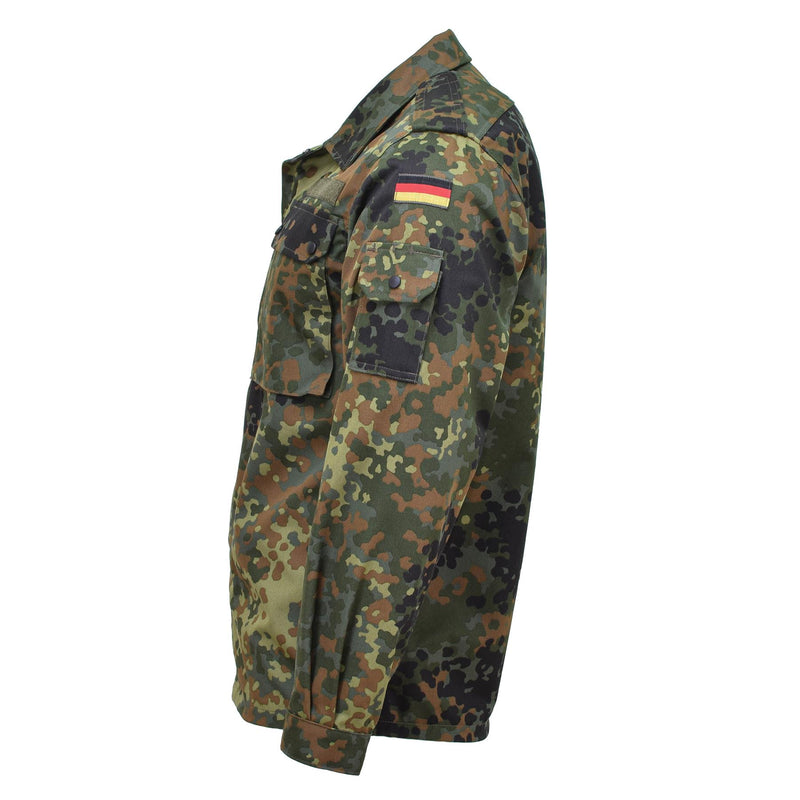 Leo Kohler Tactical Military Shirts Flecktarn Camouflage Light Combat BW Jacket