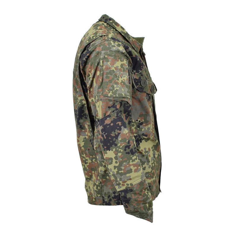 Veste de terrain de style armée allemande de marque TACGEAR, chemises tactiques commando Flecktran