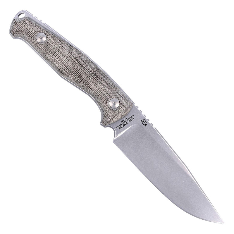 Couteau compact à lame fixe FoxKnives TUR, compagnon quotidien léger en acier N690Co