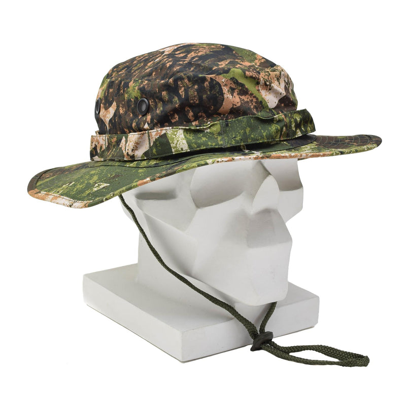 Chapeau de boonie militaire MIL-TEC laminé imperméable réglable casquette d'été chasse molle