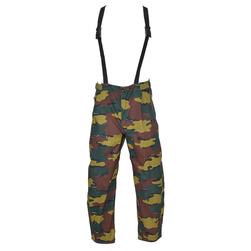 Pantalon imperméable militaire belge original jigsaw camo seyntex pantalon de pluie