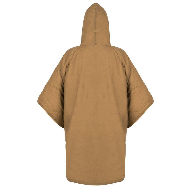 Poncho roulé Helikon-Tex Swagman avec capuche et protection contre la pluie légère pour hamac