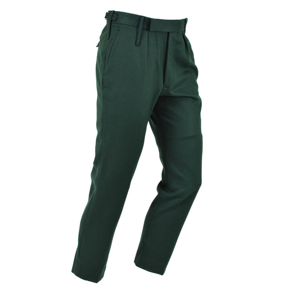 Robe originale des gardes du dragon royal militaires britanniques, pantalon vert en laine