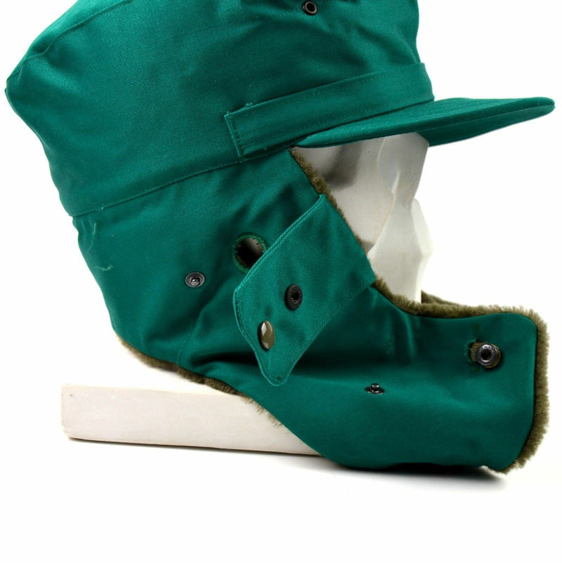 Véritable casquette militaire d'hiver de l'armée autrichienne Chapeau autrichien NEUF Édition militaire verte