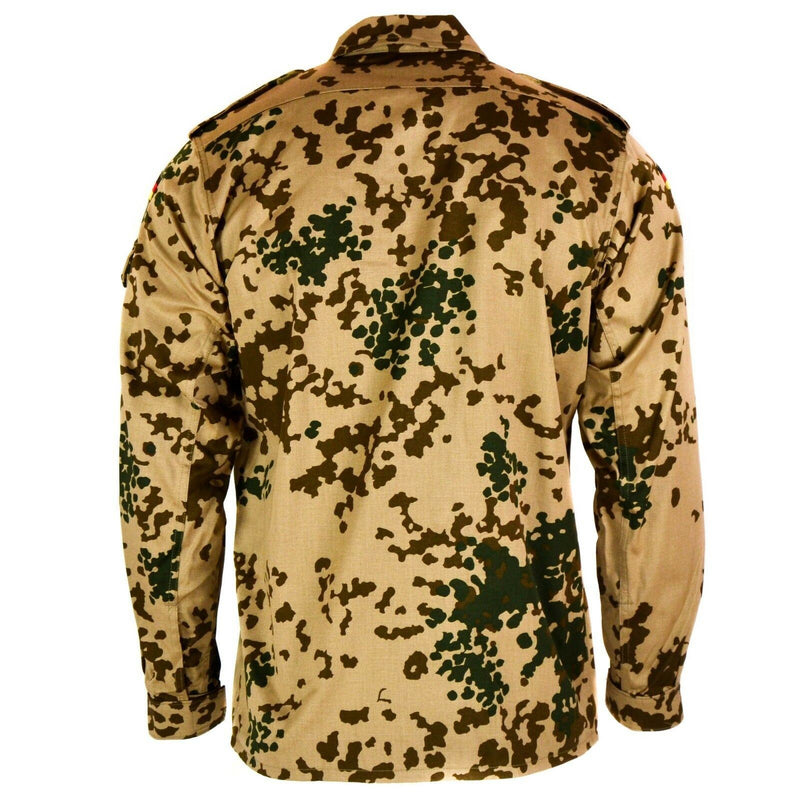 Origineel Duits legerhirt woestijn tropic camo field combat jas bw leger nummer