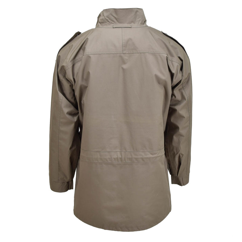 Echte Nederlandse leger Parka met voering OD Green Coat Men Officier Jacket Khaki Nieuw