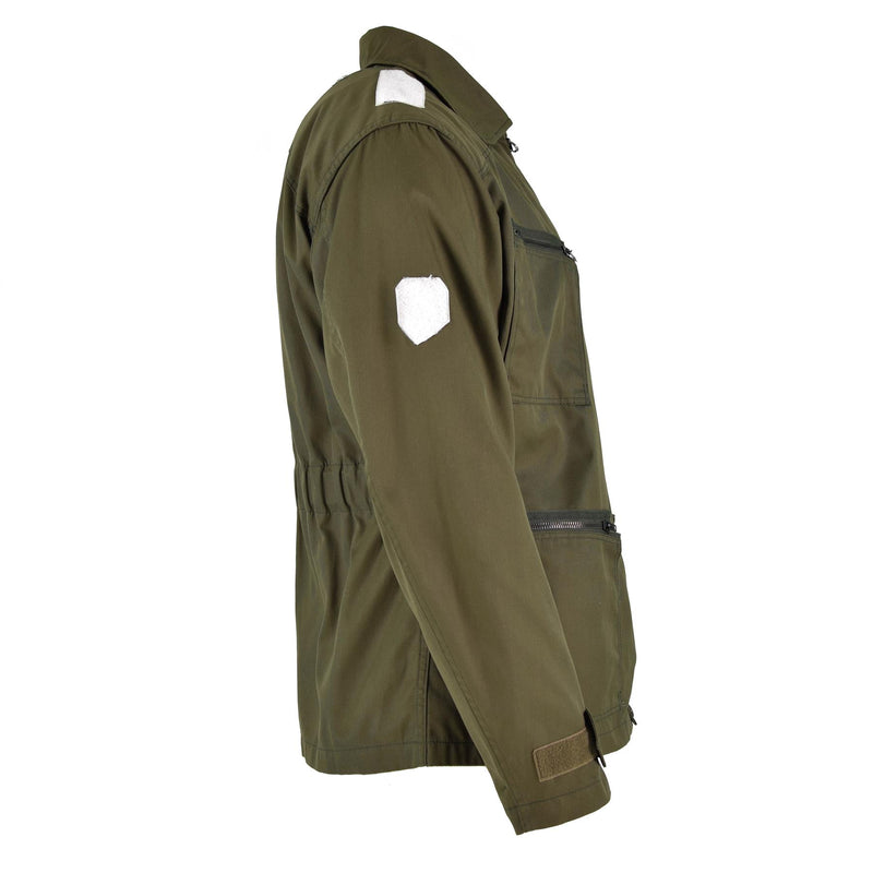 Veste de l'armée italienne pour troupes de campagne, doublure parka OD coupe-vent BDU