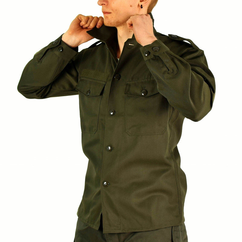 Origineel Oostenrijks BH Army Combat Shirt Military Olive Green BDU Field Nieuw