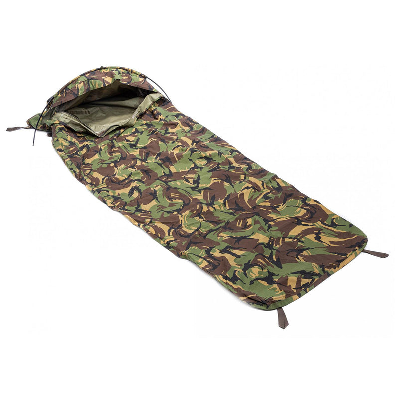 Sac de bivouac militaire néerlandais d'origine DPM camouflage Goretex imperméable coupe-vent