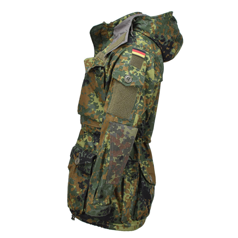 Veste militaire ripstop Leo Kohler en cordura tactique camouflage flecktarn