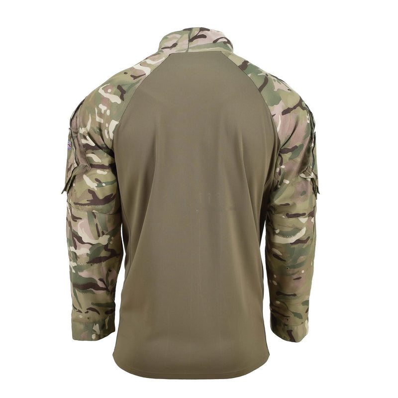 Chemise militaire britannique originale Coolmax sous-vêtement MTP armure tactique UBAC NEUF