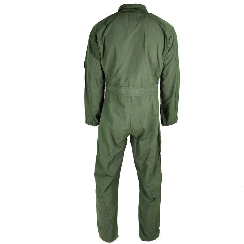 Echte Amerikaanse leger Coverall USAF CWU-27/P Flight Suit Green Nomex Fire Resist