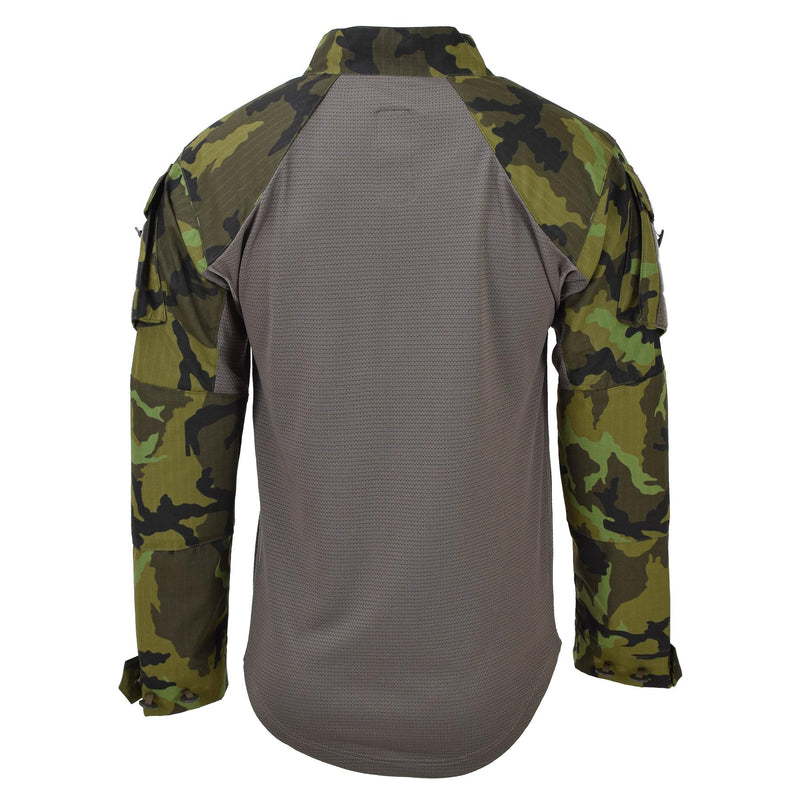 Originele Tsjechische leger tactische gevechtsoverhemden Ubac Woodland camo camo lange mouw nieuw