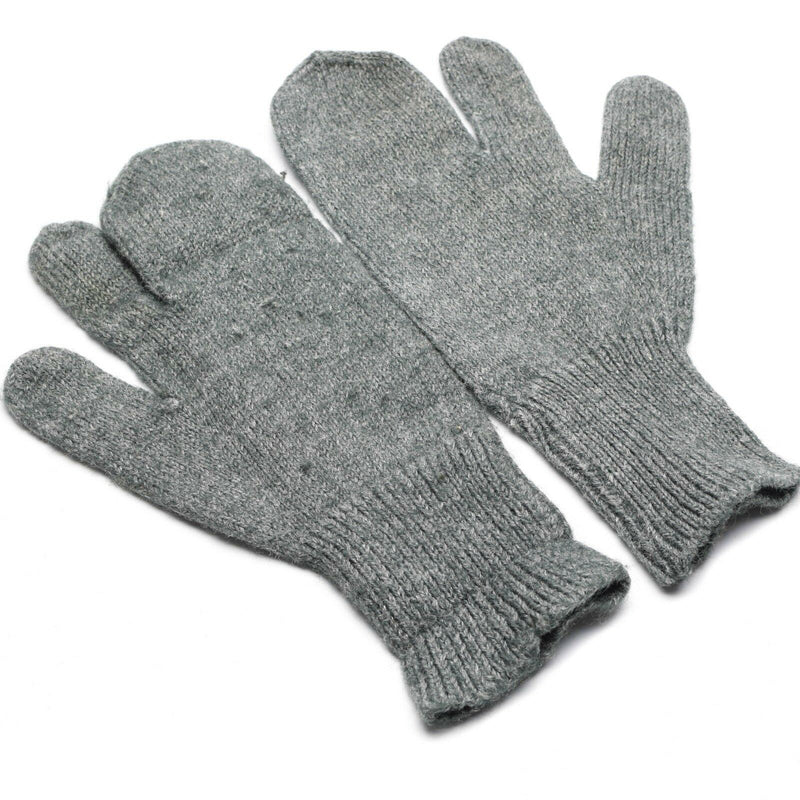 Echte Zwitserse leger Militaire handschoenen Liners Wool Warmers Trigger Mittss Militair