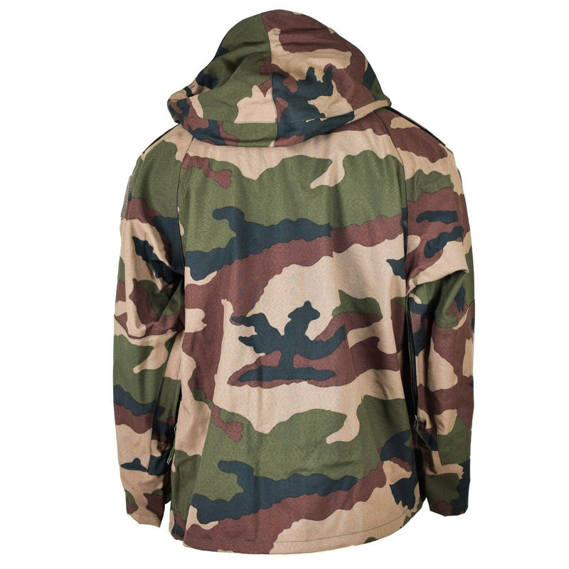 Echt Frans leger waterdichte trilaminaatjack cce camo camo hooded regenparka nieuw