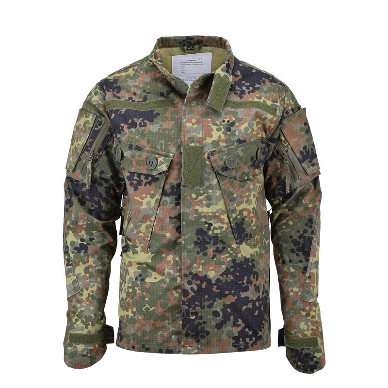 Veste de terrain de style armée allemande de marque TACGEAR, chemises tactiques commando Flecktran