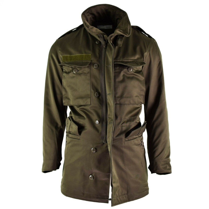 Veste de combat originale de l'armée autrichienne M65 OD militaire olive drab Parka combat NEUF