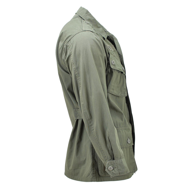 MIL-TEC merk Amerikaanse militaire stijl OD M64 Vietnam Jungle Jacket lichtgewicht BDU