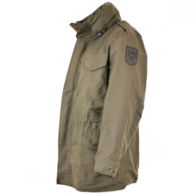 Echt Oostenrijkse legergevecht M65 Jacket Goretex Military Olive Parka Waterdicht