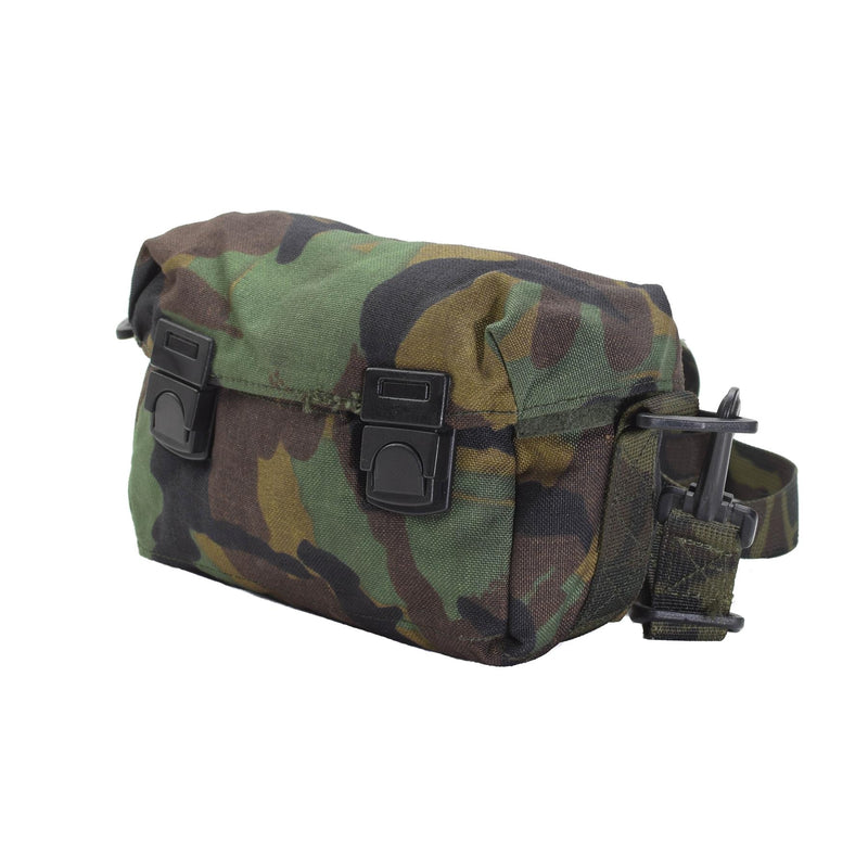 Originele Amerikaanse militaire schoudertas Pouch Woodland Camouflage Buckle Sluiting nieuw