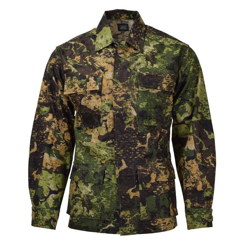 MIL-TEC Militaire US BDU Field Tactical Jacket R/S Camouflage Uniform Ripstop