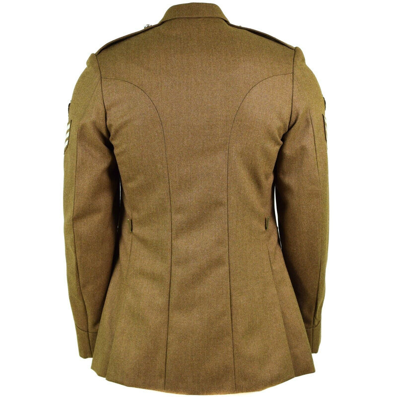 Veste militaire britannique d'origine, uniforme militaire, kaki, neuf