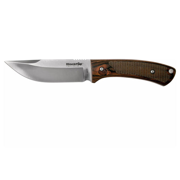 Fox Knives metgezel vast mes mes Drop Point roestvrij staal AISI 440C