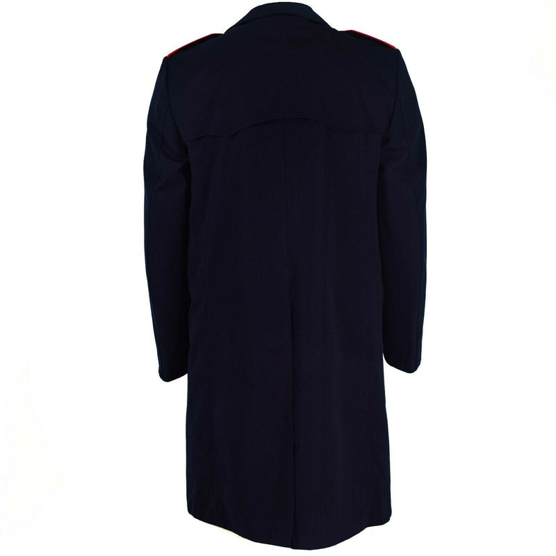 Véritable manteau de police militaire italien long carbinieri Italie trench coat avec doublure