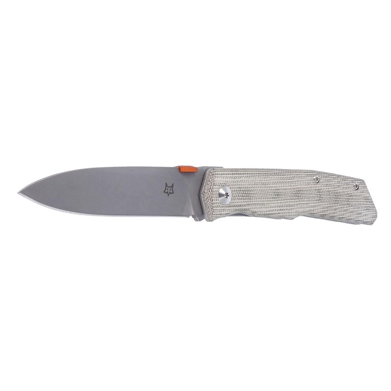 Couteau pliant Fox Knives LE SICILIEN 59HRC BECUT manche en micarta en acier inoxydable