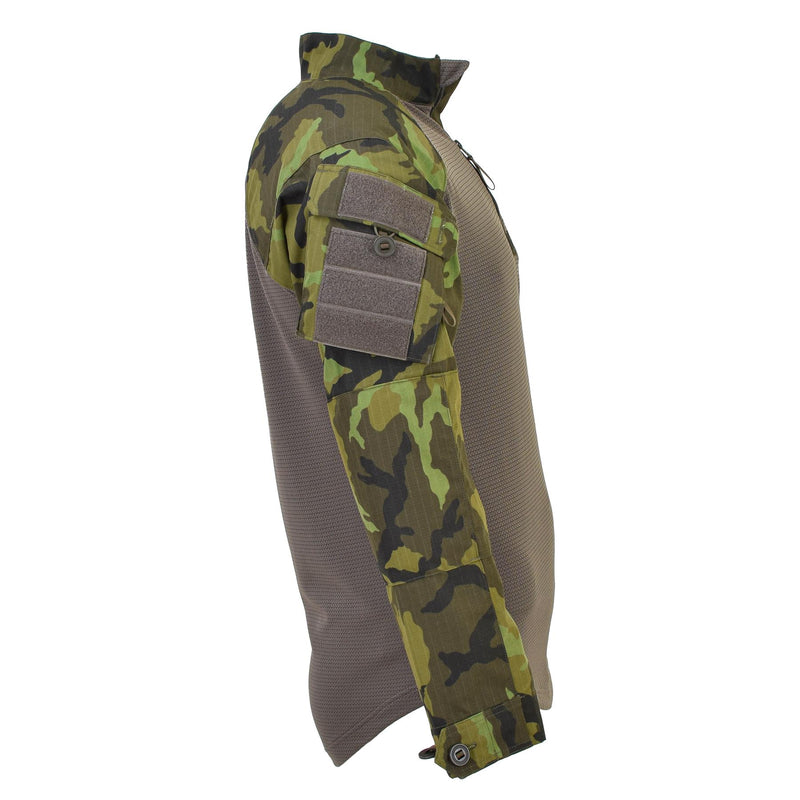 Originele Tsjechische leger tactische gevechtsoverhemden Ubac Woodland camo camo lange mouw nieuw