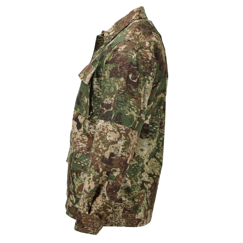 MIL-TEC Militaire US BDU Field Tactical Jacket R/S Camouflage Uniform Ripstop