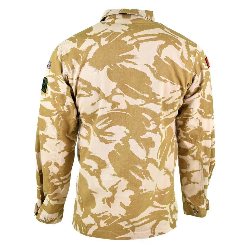 Veste de combat militaire originale de l'armée britannique, chemise légère pour le désert