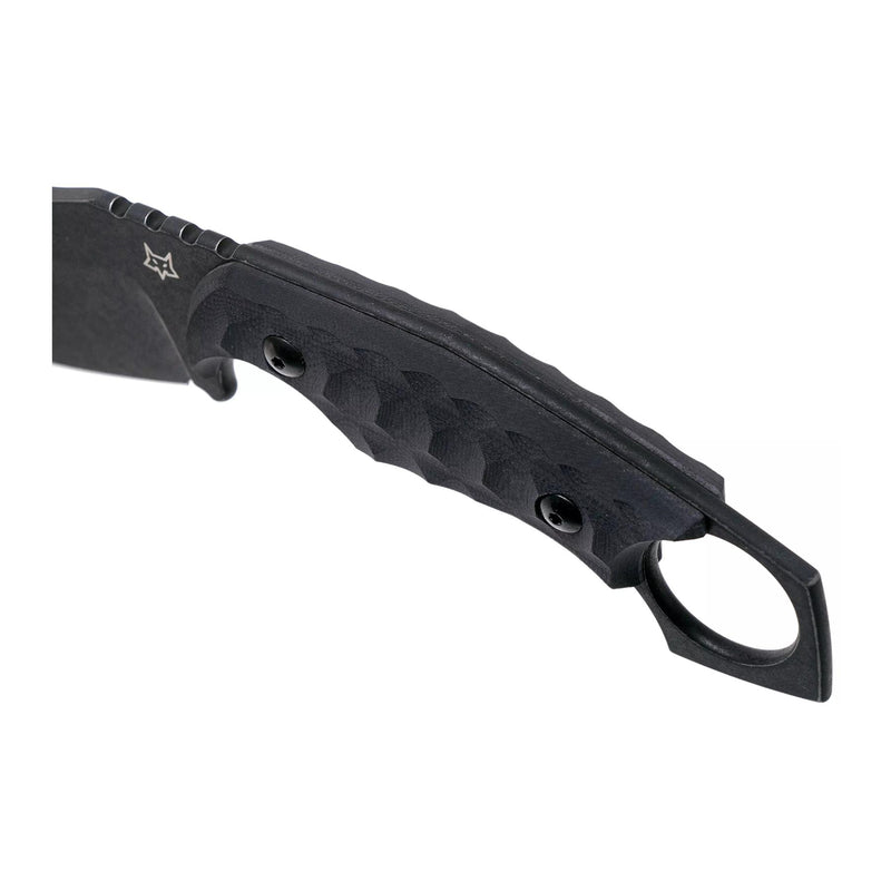 Fox Knives Monkey Thumper Fixed Blade Niolox Steel Survival Back -up Tactical mes