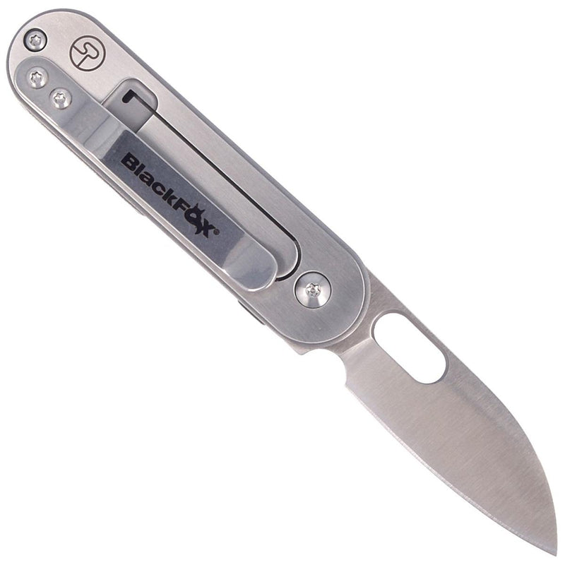 Couteau de poche pliant Fox Knives Brand BEAN GEN2 en acier inoxydable 440C avec revêtement satiné